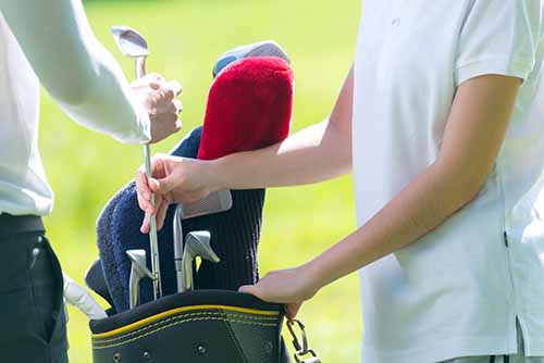 Private golf tuition